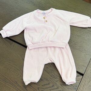 OLD NAVYPink Baby Sweater and Pants Set